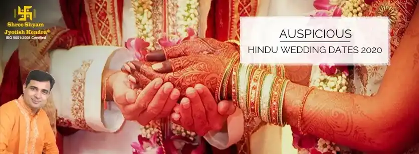 Auspicious Dates for Hindu Marriages in 2020