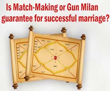 Is Match making or Gun Milan a guarantee of successful marriage?
