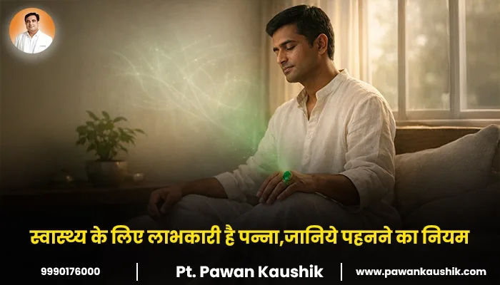 स्वास्थ्य के लिए लाभकारी है पन्ना,जानिये पहनने का नियम