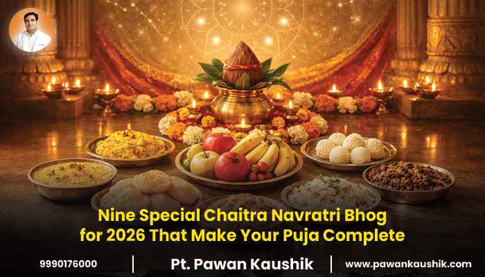 Nine Special Chaitra Navratri Bhog Offered