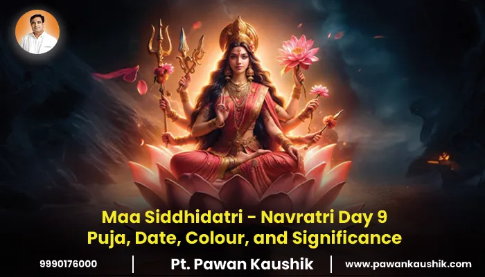 9th Day of Navratri: Maa Siddhidatri Puja, Date, Colour, and Significance