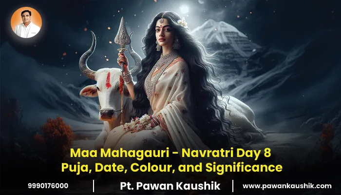Navratri Day 8: Maa Mahagauri Puja, Date, Colour, and Significance