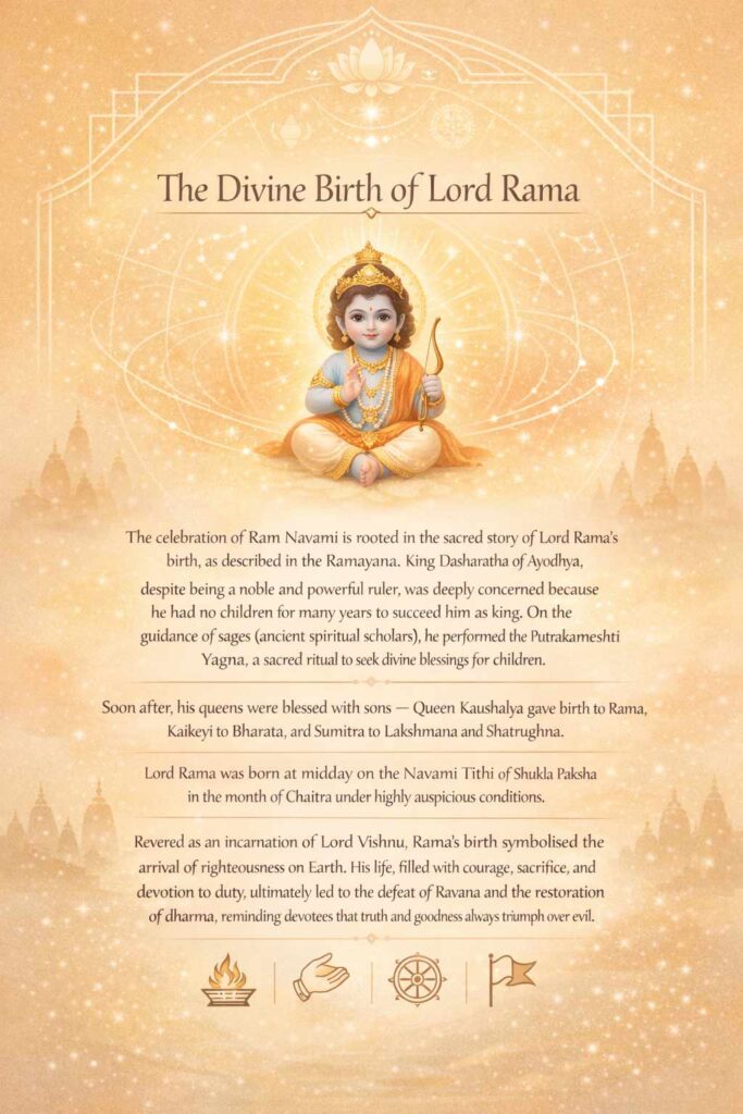 the divine birth of lord rama