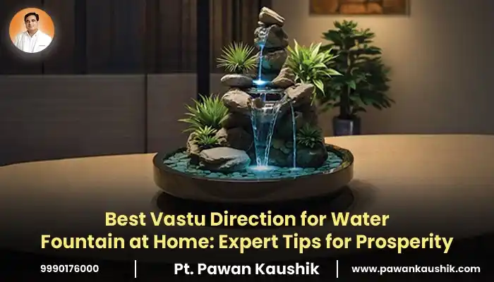 Best Vastu Direction for Water Fountain at Home: Expert Tips for Prosperity