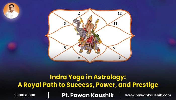 Indra Yoga in Astrology: A Royal Path to Success, Power, and Prestige