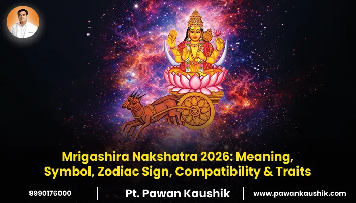Mrigashira Nakshatra 2026: Meaning, Symbol, Zodiac Sign, Compatibility & Traits