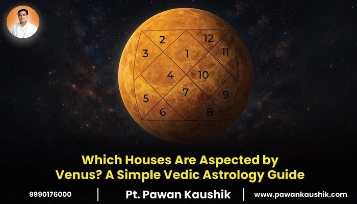 venus aspects which houses