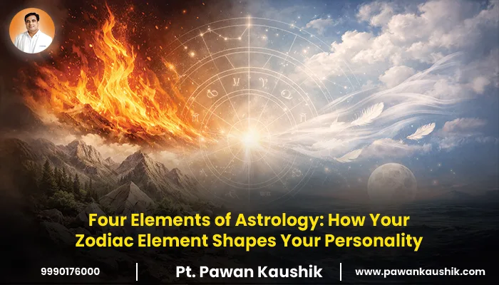 Four Elements in Astrology: Meaning of Earth, Air, Fire & Water Signs