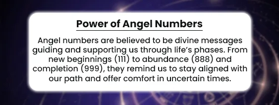 power of angel numbers
