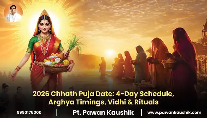 2026 Chhath Puja Date: 4-Day Schedule, Arghya Timings, Vidhi & Rituals