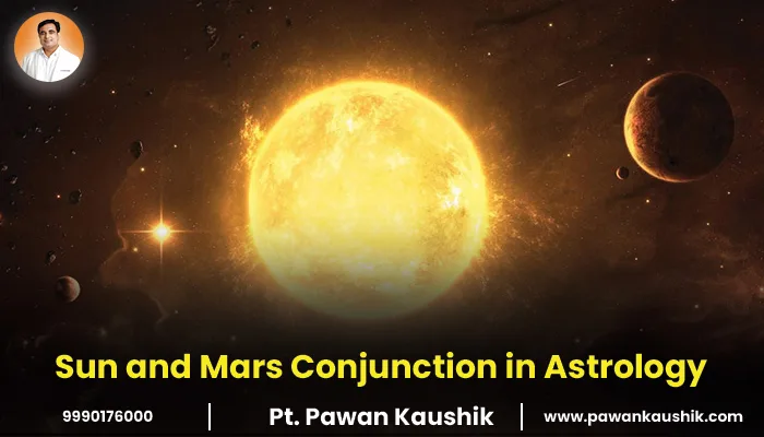 Sun and Mars Conjunction in Astrology
