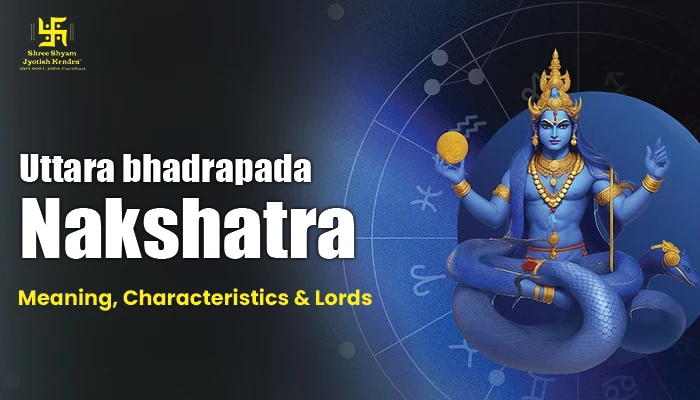 Uttara bhadrapada nakshatra