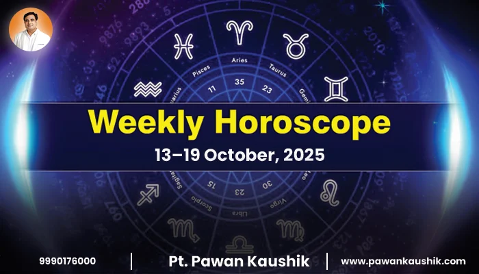 Weekly Horoscope: 13 October to 19 October 2025 – Insights for All Zodiac Signs