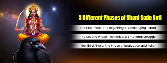 3 Different Phases of Shani Sade Sati