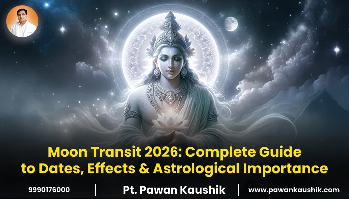 Moon Transit 2026 dates, timing and effects