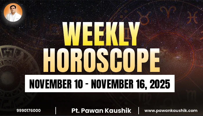 weekly horoscope 10 november to 16 november 2025