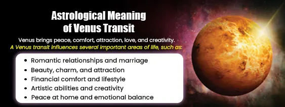 Astrological Meaning of Venus Transit