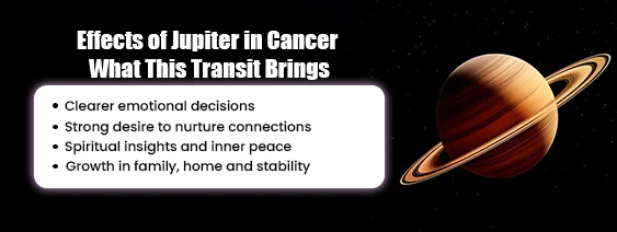 Effects of Jupiter in Cancer 2026