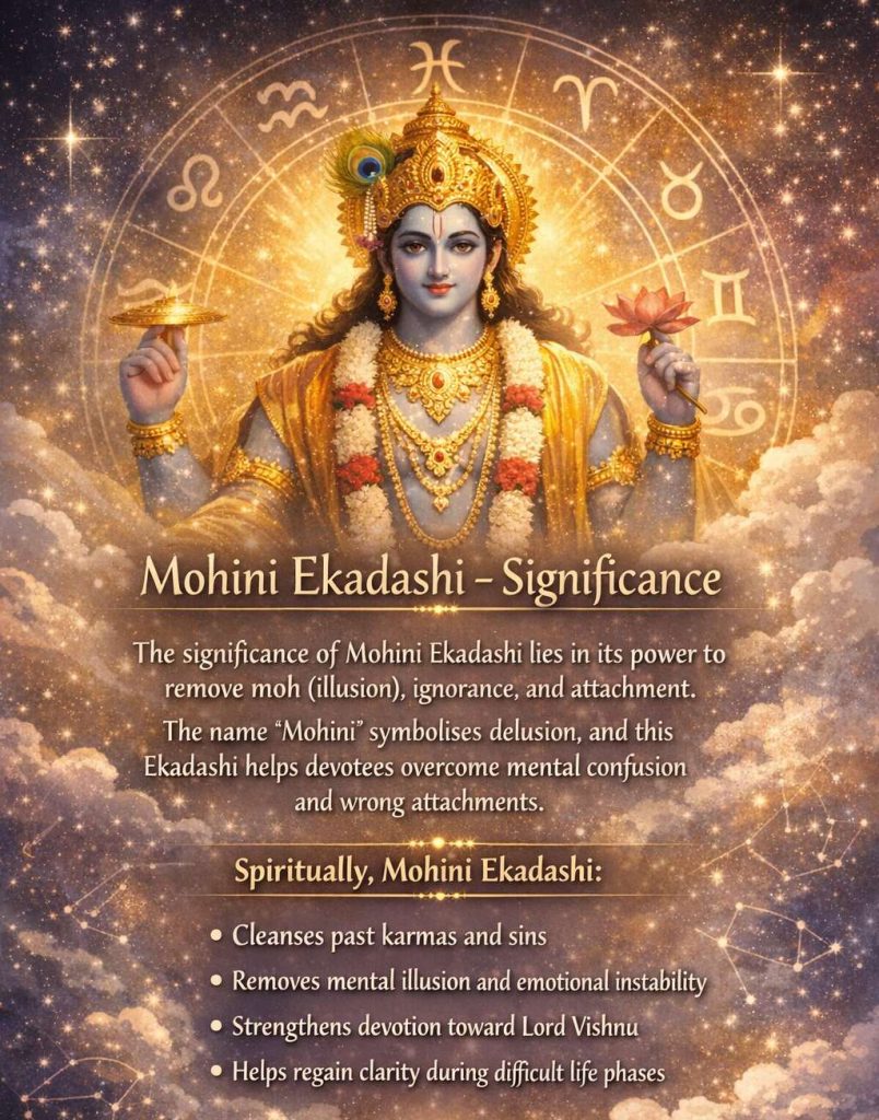 Significance of Mohini Ekadashi