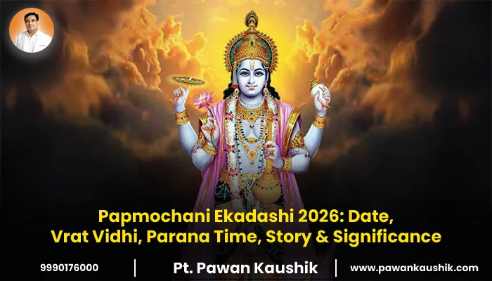 Papmochani Ekadashi 2026 - Date, Vrat Vidhi, Parana Time, Story and Significance