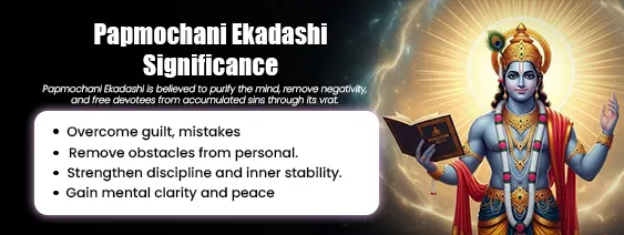 Papmochani Ekadashi Significance