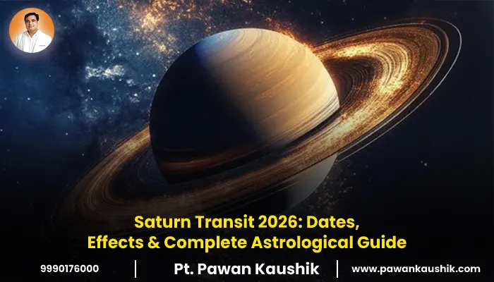 Saturn Transit 2026: Dates, Effects & Complete Astrological Guide