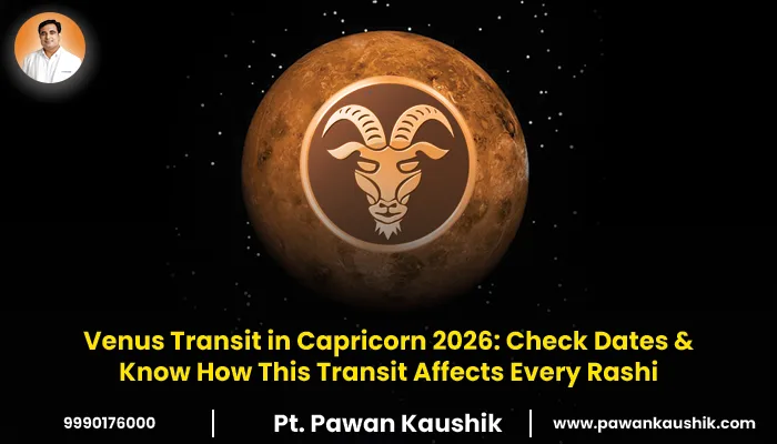 Venus Transit in Capricorn 2026