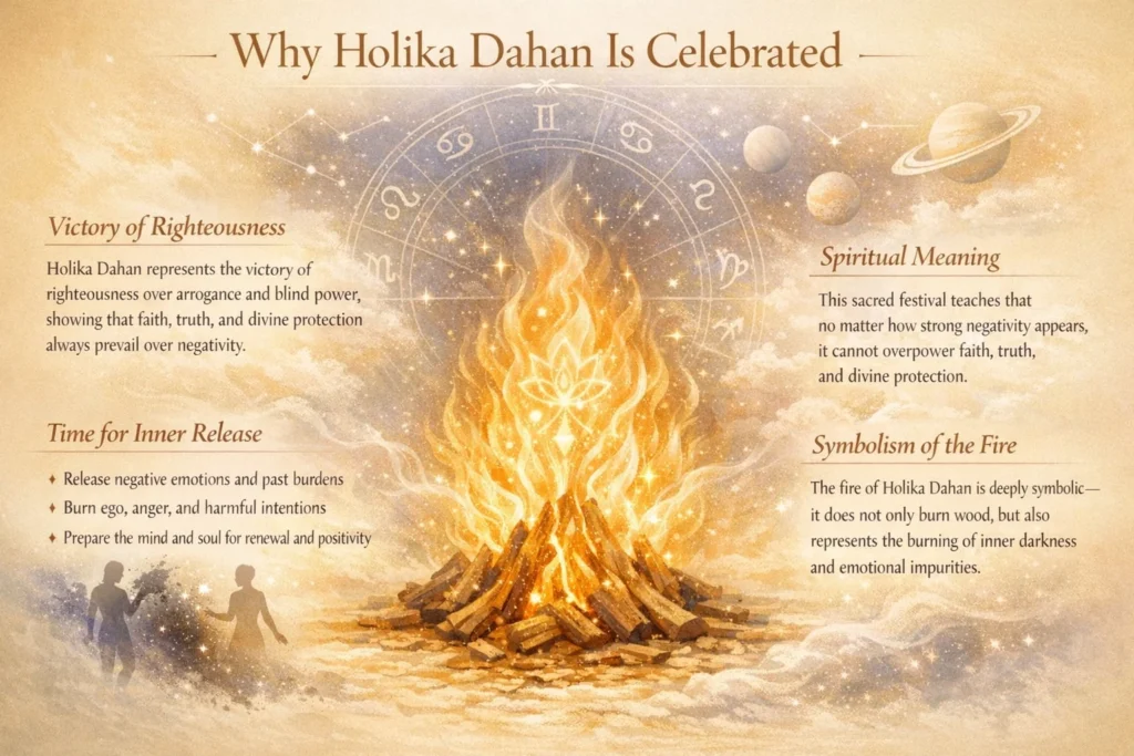 Why Holika Dahan Is Celebrated