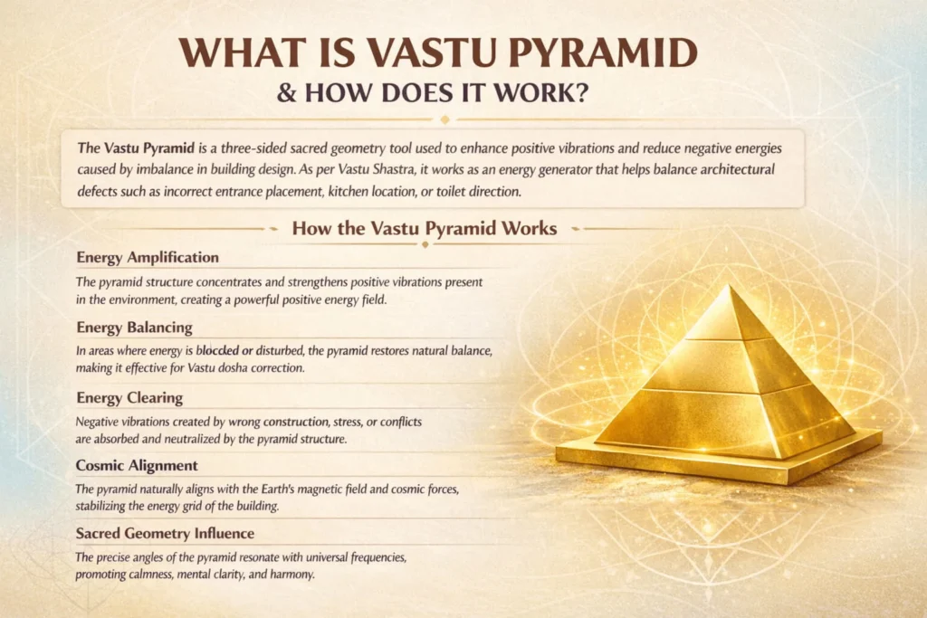 what is vastu pyramid and how does it work