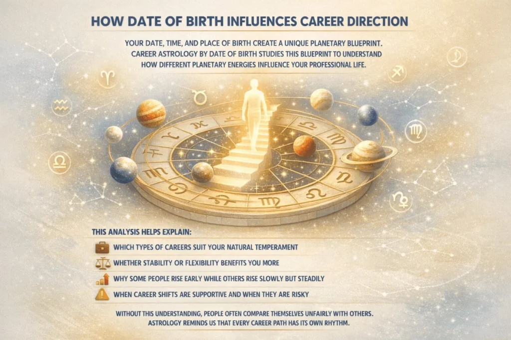 how date of birth influences career direction