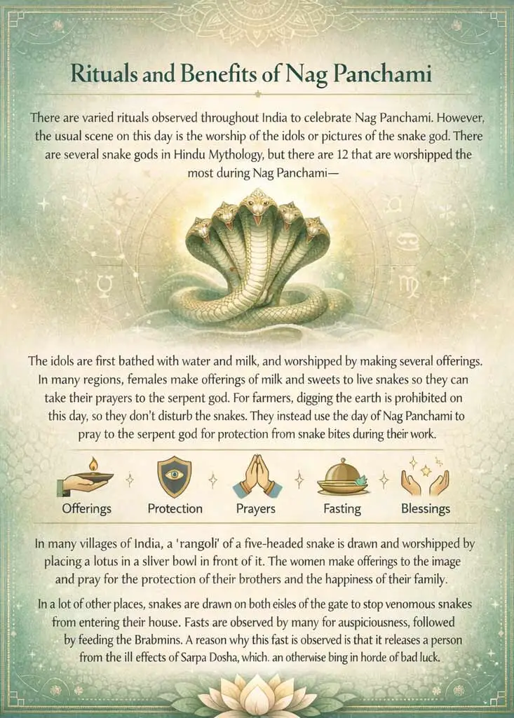 Rituals and Benefits of Nag Panchami