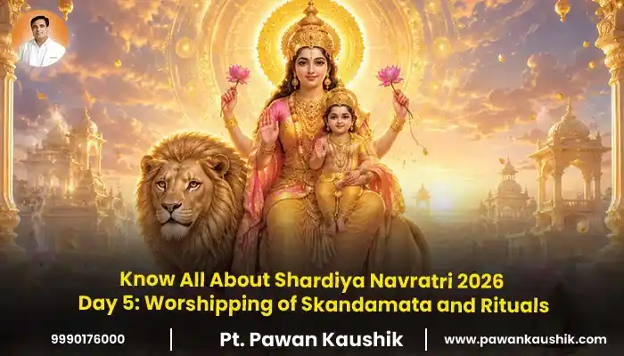 Know All About Shardiya Navratri 2026 Day 5: Worshipping of Skandamata and Rituals