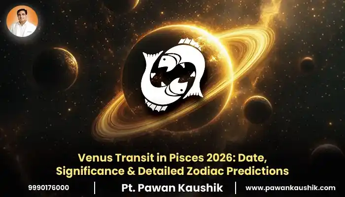 Venus Transit in Pisces 2026: Date, Significance & Detailed Zodiac Predictions