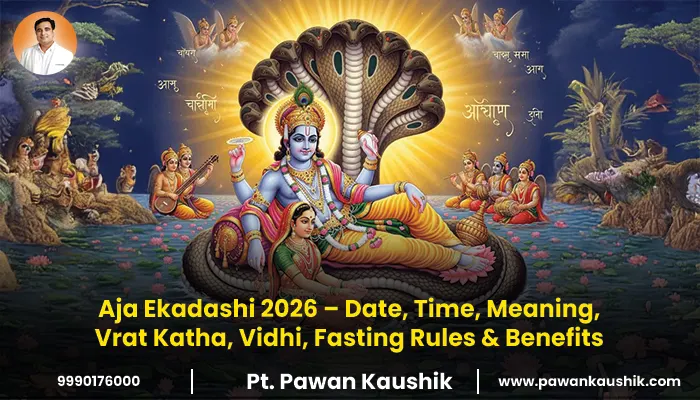 Aja Ekadashi 2026 – Date, Time, Meaning, Vrat Katha, Vidhi, Fasting Rules & Benefits