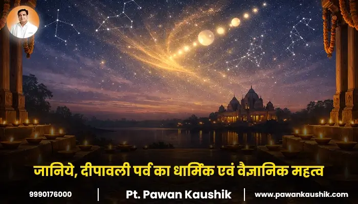 जानिये, दीपावली पर्व का धार्मिक एवं वैज्ञानिक महत्व