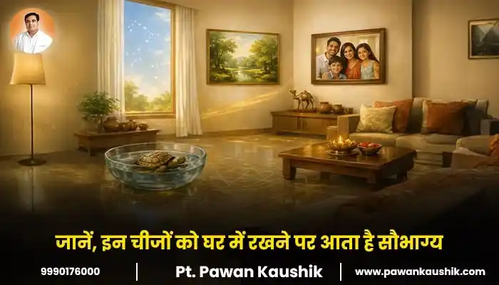 जानें, इन चीजों को घर में रखने पर आता है सौभाग्य