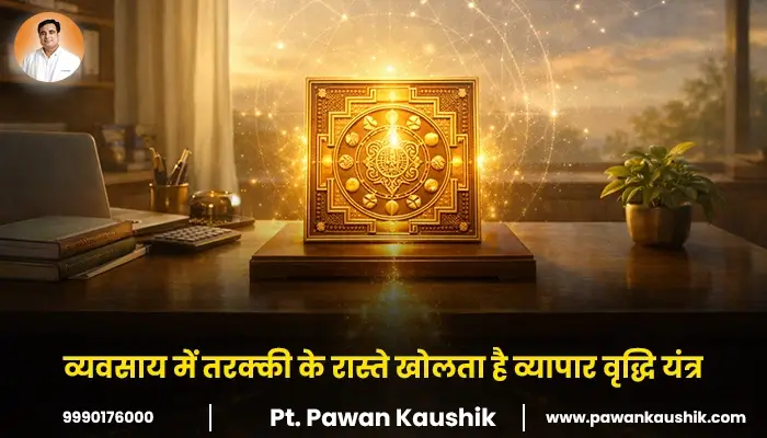 व्यवसाय में तरक्की के रास्ते खोलता है व्यापार वृद्धि यंत्र