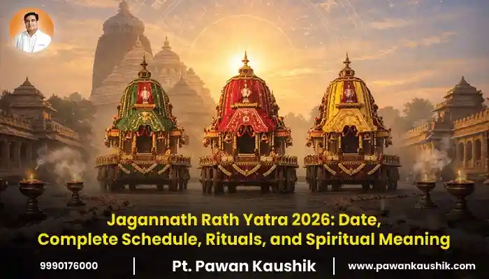 Know Jagannath Rath Yatra 2026 Date Complete Schedule Rituals and Spiritual Meaning banner image