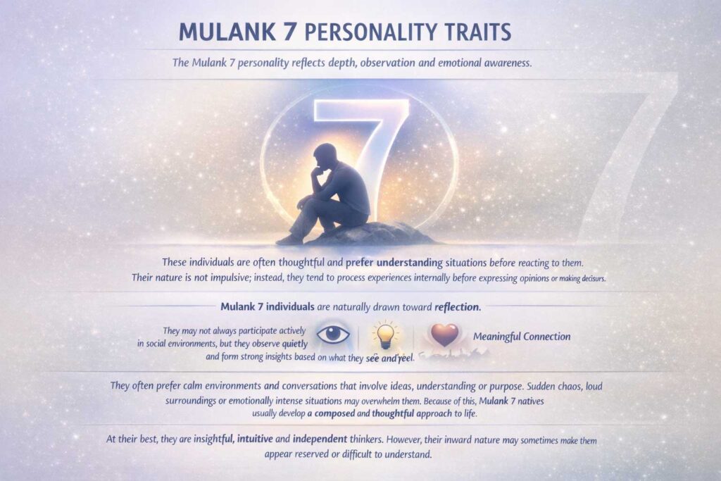 Mulank 7 Personality Traits Explained