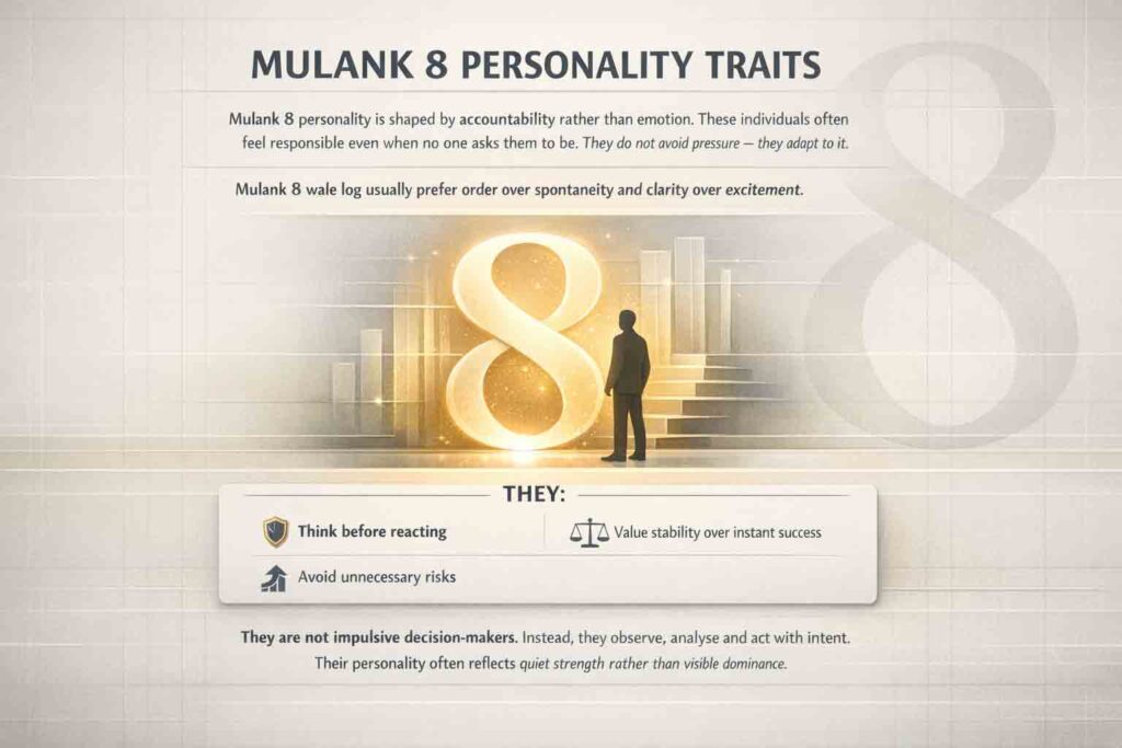 Personality Traits of Mulank 8