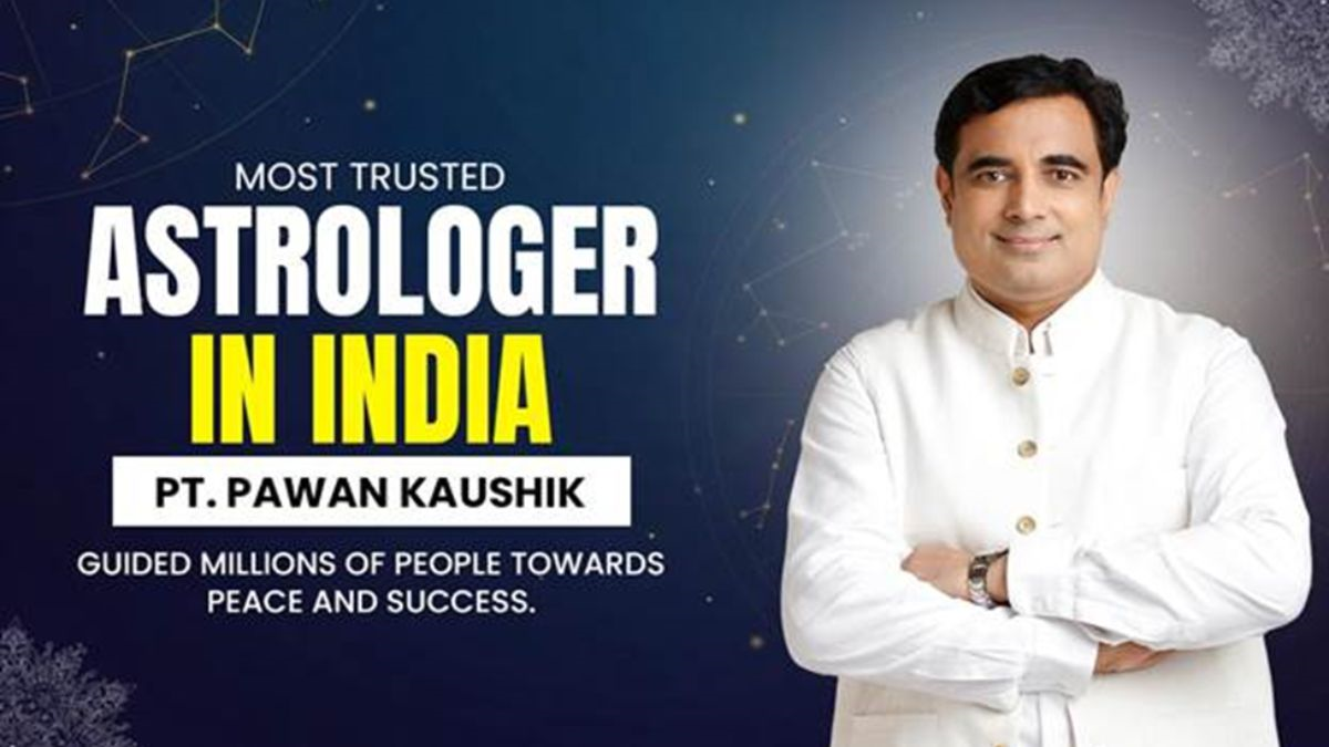 Best Astrologer in India Pt Pawan Kaushik featured in PTI News