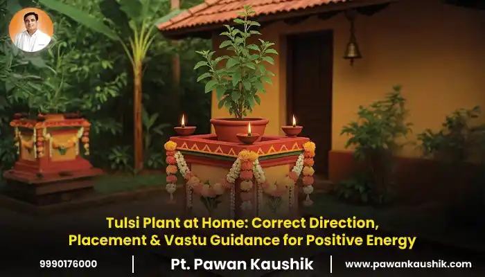 Correct Direction, Placement as per Vastu for Tulsi Plant at Home