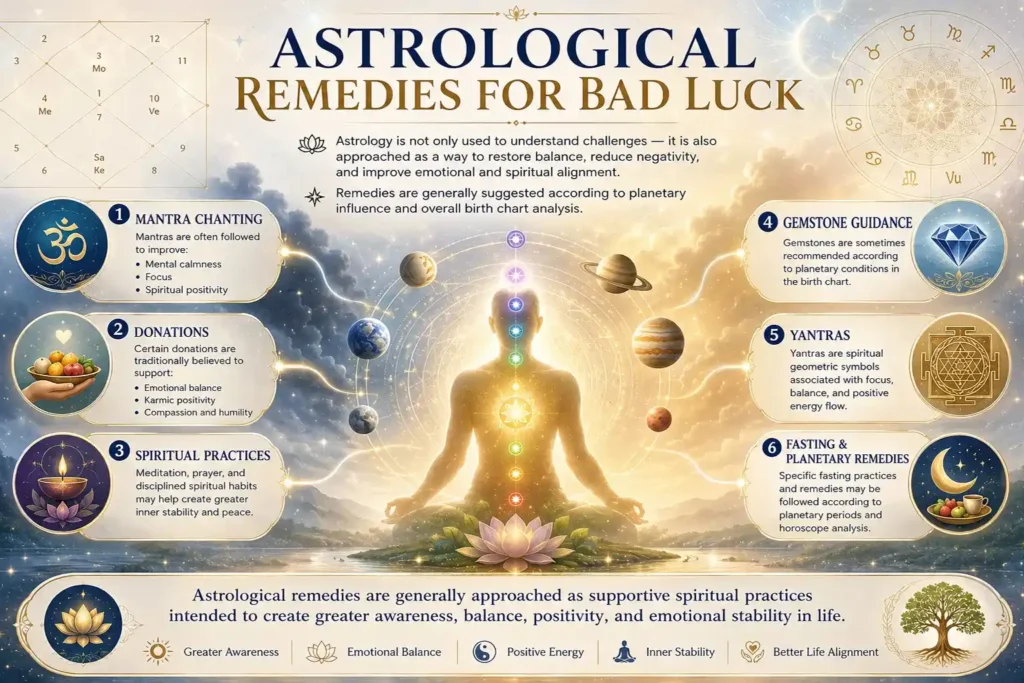 Astrological Remedies for Bad Luck