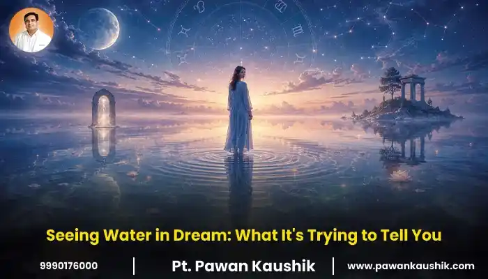 seeing water in dream banner