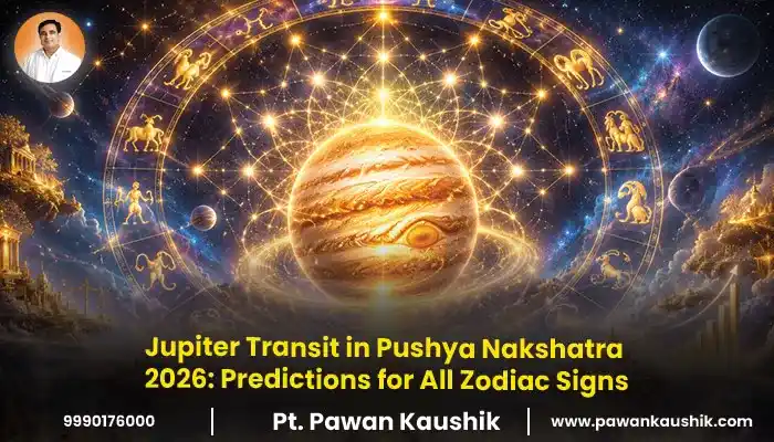 jupiter transit in pushya nakshatra 2026 predictions for all zodiac signs