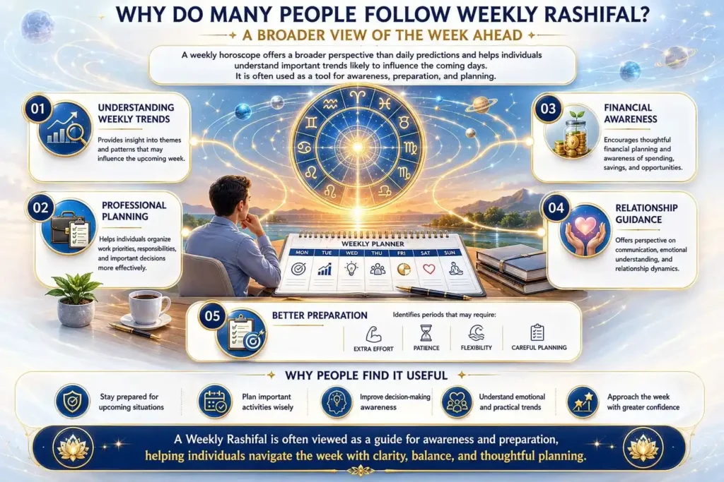 why do many people follow weekly rashifal