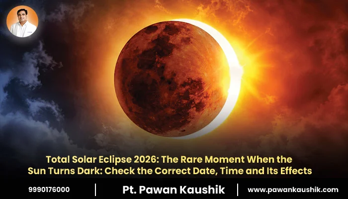Total Solar Eclipse 2026: The Rare Moment When the Sun Turns Dark: Check the Correct Date, Time and Its Effects
