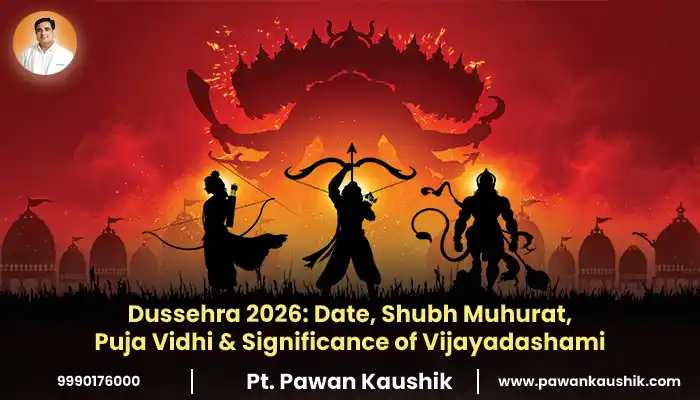 dussehra 2026 date, shubh muhurat, puja vidhi and significance of vijayadashami blog image