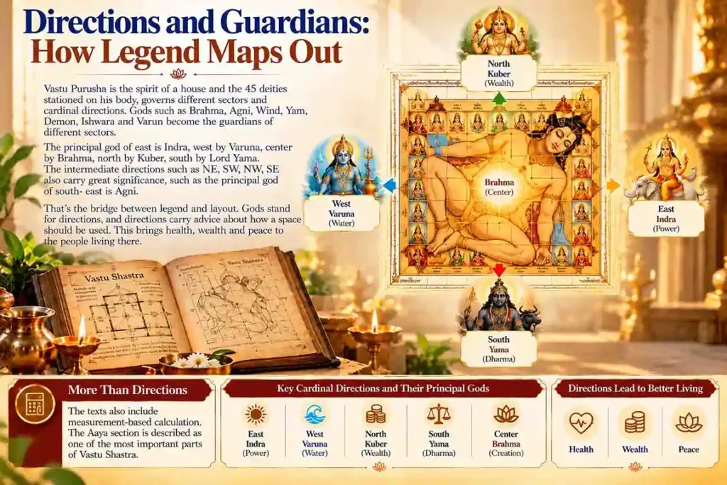 Directions and Guardians: How Legend Maps Out