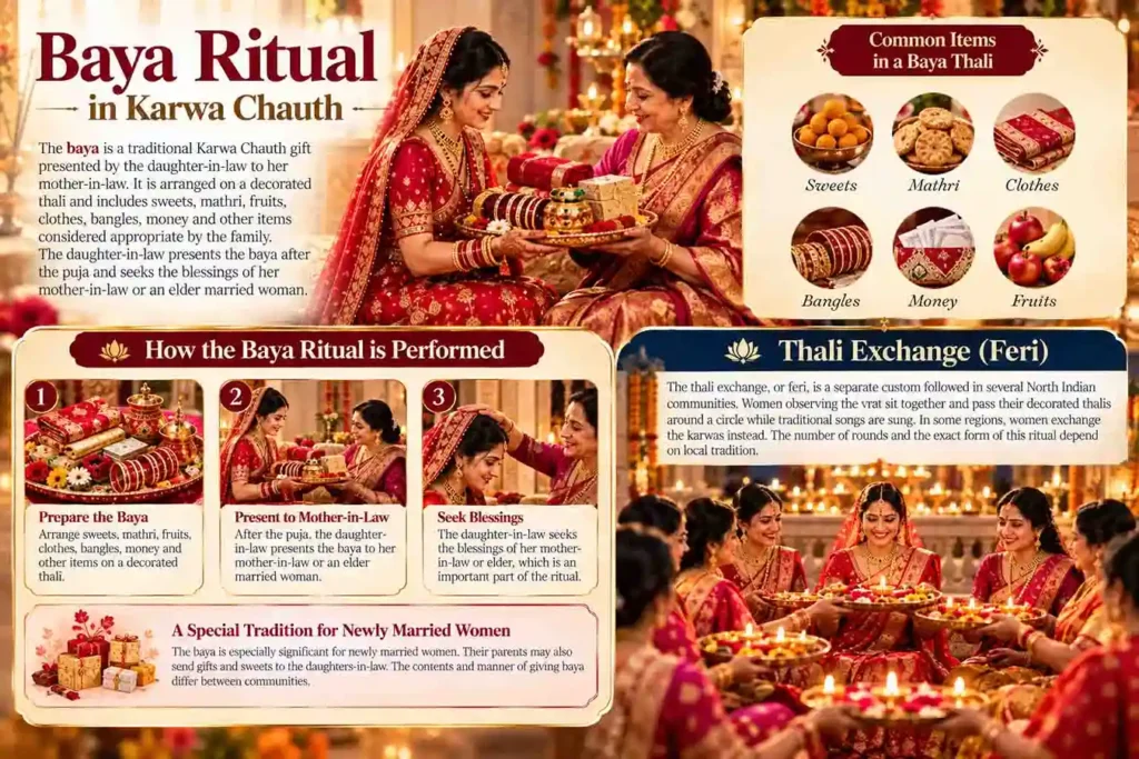 karwa chauth baya ritual